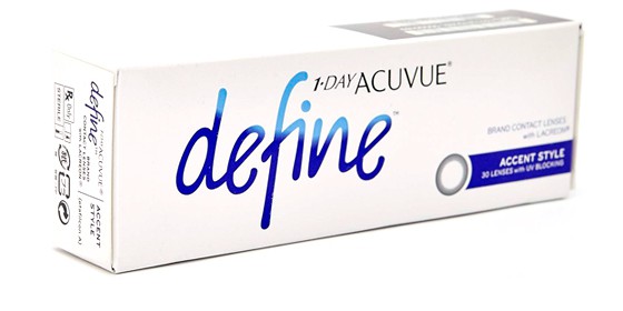 1 Day Acuvue Define Accent Style Daily Wear Contact Lenses Clear4vision 4530